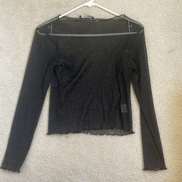 Brandy Melville Tops - Long sleeve sheer top